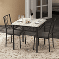 thumbnail image 1 of Juego de Comedor para 2 Personas Gigacloud - Mesa Compacta con 2 Sillas para Cocina o Apartamento, 1 of 13