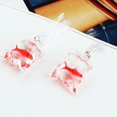 thumbnail image 3 of tasrioml Funny Goldfish Water Bag Shape Dangle Hook Earrings Charm Women Jewelry Gift, 3 of 7