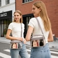 thumbnail image 7 of Pan chenh Clear Crossbody Bag for Stadium Events, Transparent Purse Bag for Concerts Sports, 7 of 7