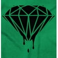 thumbnail image 2 of Diamond Dripping Fashionable Girly Zip Up Hoodie Men's Women's Brisco Brands 3X, 2 of 6