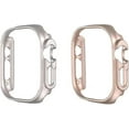 thumbnail image 1 of 2 Pcs Étui Compatible pour Apple Watch Ultra 49mm Pare-Chocs, Étui Rigide Pc Pare-Chocs, 1 of 5
