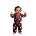 thumbnail image 3 of Family Matching Sleepwear Set, Superhero Printed Long Sleeve Pajamas for Christmas Party, 3 of 4
