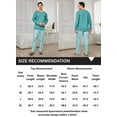 thumbnail image 6 of New men's long-sleeved long pants with round neck, casual and loose fit, suitable for wearing outside, home wear set, 6 of 6