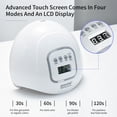 thumbnail image 6 of JODSONE U V LED Nail Lamp with Nail Gloves Kit, Professional Gel Nail Dryer for Home & Salon Use, 6 of 8