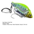 thumbnail image 4 of huanledash 9g/12g Fake Bait Sharp Hook Sinking Spinning Sequin Bright Color Reusable Winter Fishing Rotating Metal Wobble Simulation Lure Fishing Tool, 4 of 8
