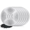 6 Pcs Pet Water Fountain Filters Automatic Water Dispenser Replacement Filter Specialized Dog Drinking Fountain Filters