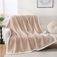 thumbnail image 1 of Gracelife 80"*90"Butterfly Flower - Beige, 1 of 1