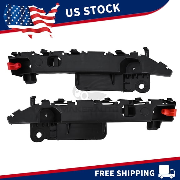 Front Bumper Bracket Retainer Pair Right Left Fit 2011-2015 Chevy Cruze