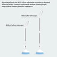 thumbnail image 4 of Graflsoa Wireless Electric Window Cleaner with Extendable Handle, Rechargeable Spin Scrubber for Bathroom, Kitchen, Walls, and Ceiling, White, 4 of 6