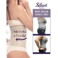 thumbnail image 4 of Siluet S-Mimosa-F20N-20 Classic Latex Waist Cincher - Size 20, 4 of 6