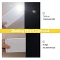 thumbnail image 3 of NICETOWN Sound Barrier 100% Black Out Room Divider Curtains 95", Noise, Cold & Heat Cutting Down Drapes with Felt Fabric Lining for Ambient Sounds, Nursery, Daytime Sleep, Bedroom (2 PCs, 52" Wide), 3 of 4