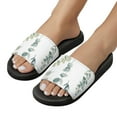 thumbnail image 5 of GZHJMY Stylish Slides for Women Men, Watercolour Vine Leaves Soft Flexible Slip-on Sandals Slippers, 5 of 7