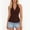 c01Brown, variant on Womens Halter Top Fashion Spring Tie Wrap Sleeveless Ruched V Neck Fitted Summer Tops Backless Trendy Clothes Gray XL