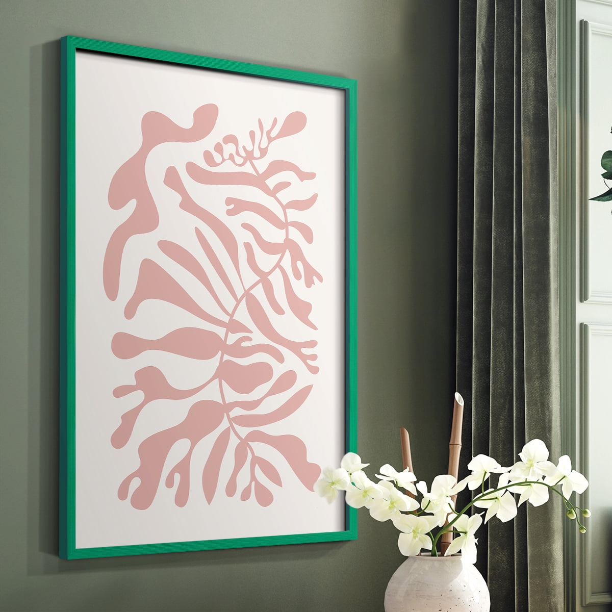 Matisse LVII Framed Print - Solid Wood