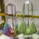 thumbnail image 2 of Bolsos y carteras de noche de colores brillantes para mujer, bolsos de diseñador de lujo para mujer, novedad de 2023, con incrustaciones de diamantes de imitación para PC, ahuecados, 2 of 5