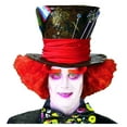 thumbnail image 1 of Alice In Wonderland Mad Hatter Orange Adult Costume Wig, 1 of 1