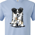 thumbnail image 4 of Inktastic Tri-color Border Collie T-Shirt, 4 of 5