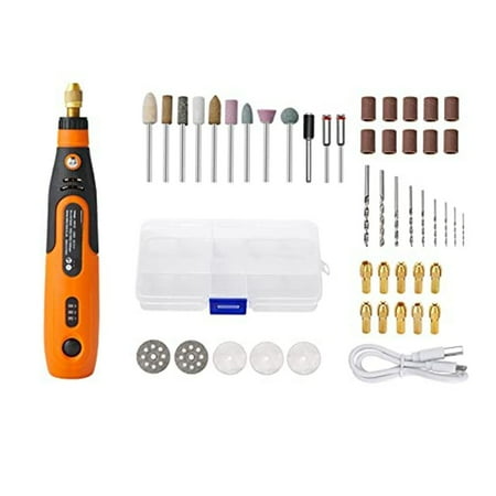 

46PCS Cordless Rotary Tool Kit Mini Electric Grinder Set