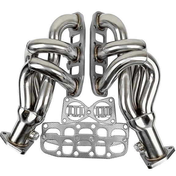 Stainless Steel Shorty Headers for 2003–2006 Nissan 350Z / Infiniti G35 VQ35DE 3.5L V6 – Bolt-On, Boosts Power