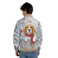 thumbnail image 5 of Playful Brussels Griffon Welcomes Winter Snowy Day with Cardinal Bird All Over Print 3D Baseball Jacket Beagles Dog Lover Gifts Idea Bomber Jacket Softball - 12017, 5 of 6