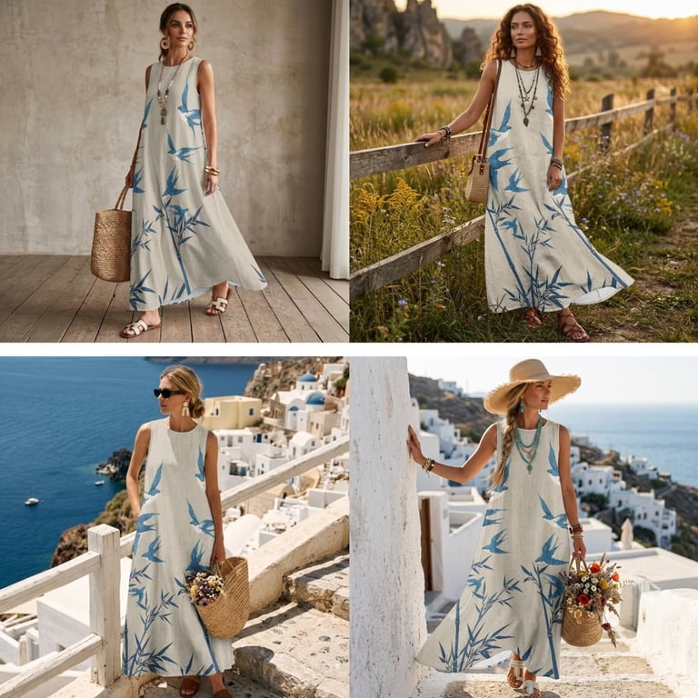asian casual dresses Summer Chinese Casual Dress Women