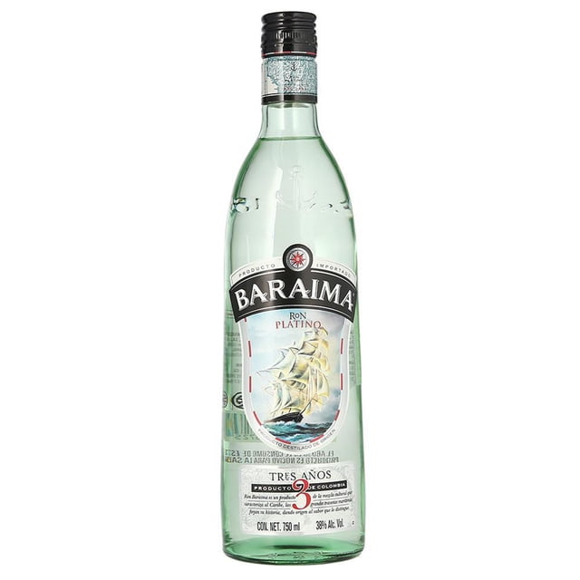 Paquete de 3 Ron Baraima Blanco 3 Años 750 ml Baraima Paquete de 3