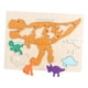 thumbnail image 4 of Rompecabezas de madera educativo con tablero de enhebrar, juego de emparejar y set preescolar Dinosaurio, 4 of 9
