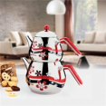 thumbnail image 1 of Discount World HD-K99-D175-L 5.2 qt. Papatya Mega Turkish Teapot, 1 of 1