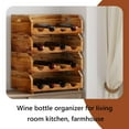 thumbnail image 5 of vidaXL Wine Racks 4 pcs for 16 Bottles Solid Reclaimed Wood, 5 of 11