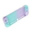 thumbnail image 2 of Estuche protector para consola de juegos Switch OLED, hermoso color degradado, liviano, morado y azul, 2 of 12