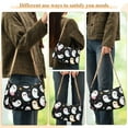 thumbnail image 4 of FORMRS Womens Shoulder Bag with Chain Strap Clutch Purse Cute Tote Handbag, White Halloween Ghost, 4 of 7