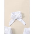 thumbnail image 4 of Baby Girl Irish Day Outfits Clover Print Ruffle Romper and Headband Cute Fashion Summer Clothes, 4 of 9