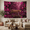 A, variant on XaaKee Tapestry Wall Hanging, Magenta Rainforest Leopard Wall Tapestry, High-Quality Polyester Bedroom Tapestry, For Living Room And Bedroom, 60x40Inch