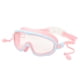 thumbnail image 5 of Juego de gorro de gafas de natación para niños, gafas de natación HD impermeables y a prueba de niebla con funda protectora, tapones para los oídos con Clip para la nariz para niñas, 5 of 12