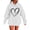 White Sweatshirts, variant on Dagegui 2026 Hoodies for Women Fall Hooded Sweatshirts Casual Heart Printed Long Sleeve Pullover Fall Winter Oversized Tops with Pocket Red S