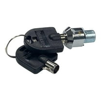 High Security Tubular Lock & Key Set - 80403 - Replacement Lock for Tool Chests, Cabinets & Carts - No Cam Included