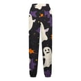 thumbnail image 4 of WXLWZYWL Womens Halloween Sweatpants Graphic Print Pants Drawstring Waist Joggers Casual Lounge Pants Athletic Workout Pants, 4 of 5