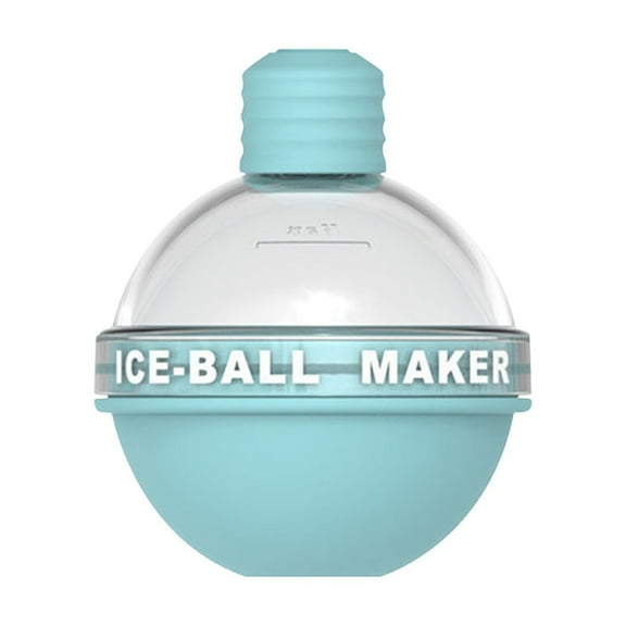 Large Ice Ball Maker Mold Silicone for Whiskey -1PCS with 2-in-1 Funnel Lid - 3.1 Inch Big Sphere Ice Mold for Cocktails Bourbon - Easy Release - Perfectly Round Ice Mold