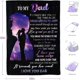 thumbnail image 5 of LHSHID Gifts for Dad Blanket Birthday Gifts for Dad Dad Gifts from Daughter for Dad Gifts for Dad Who Wants Nothing from Daughter New Dad Difts Throw Blanket 30"x40", 5 of 7