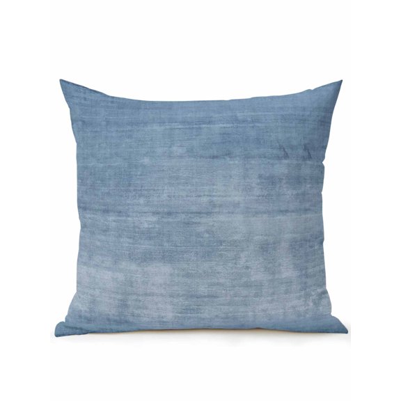 Outdoor Pillows Waterproof, Vintage Blue Bedding Throw Pillows with Insert for Couch Sofa Bed, Modern Abstract Retro Art 18x18 Inch Pillowcases Decorative Camping Patio Pillow Set of 1