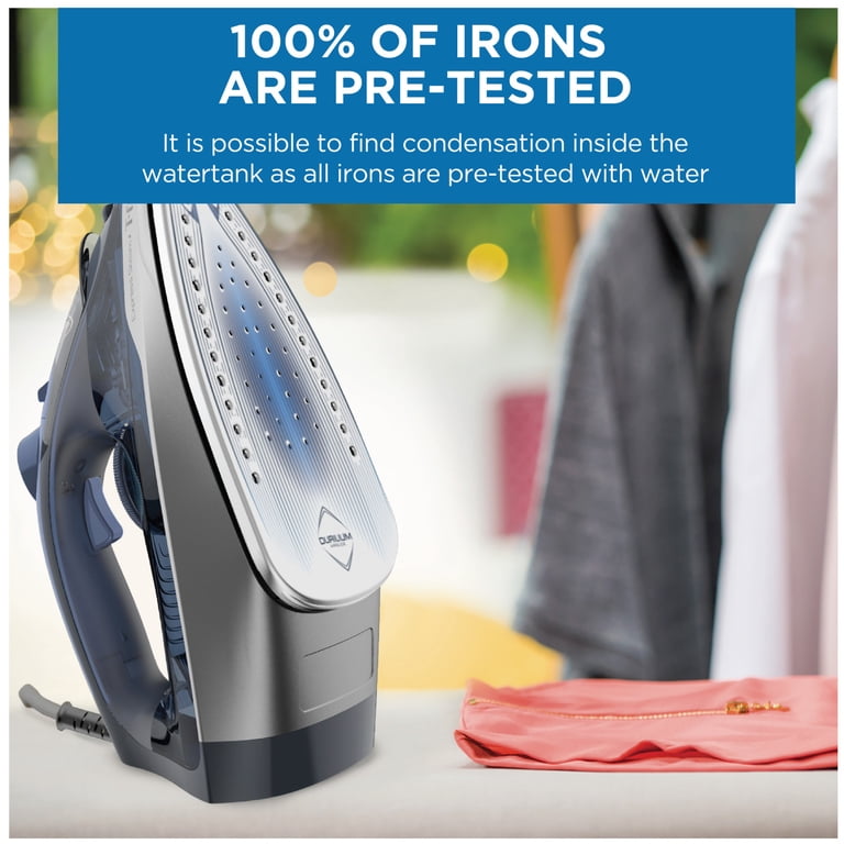 T-fal Non-Stick Electric Express Steam+ Iron with Durilium