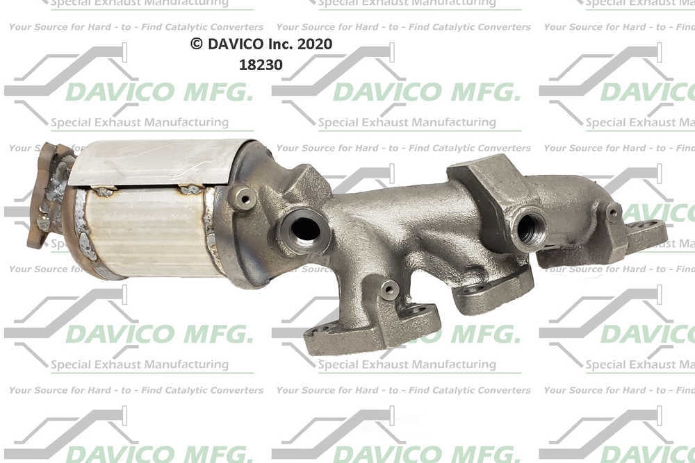 Davico Mfg Catalytic Converter P/N:18230 Fits select: 2002-2004 NISSAN XTERRA, 2002-2004 NISSAN FRONTIER