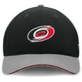 thumbnail image 2 of Men's Fanatics Black Carolina Hurricanes Fundamentals Span Flex Hat, 2 of 4