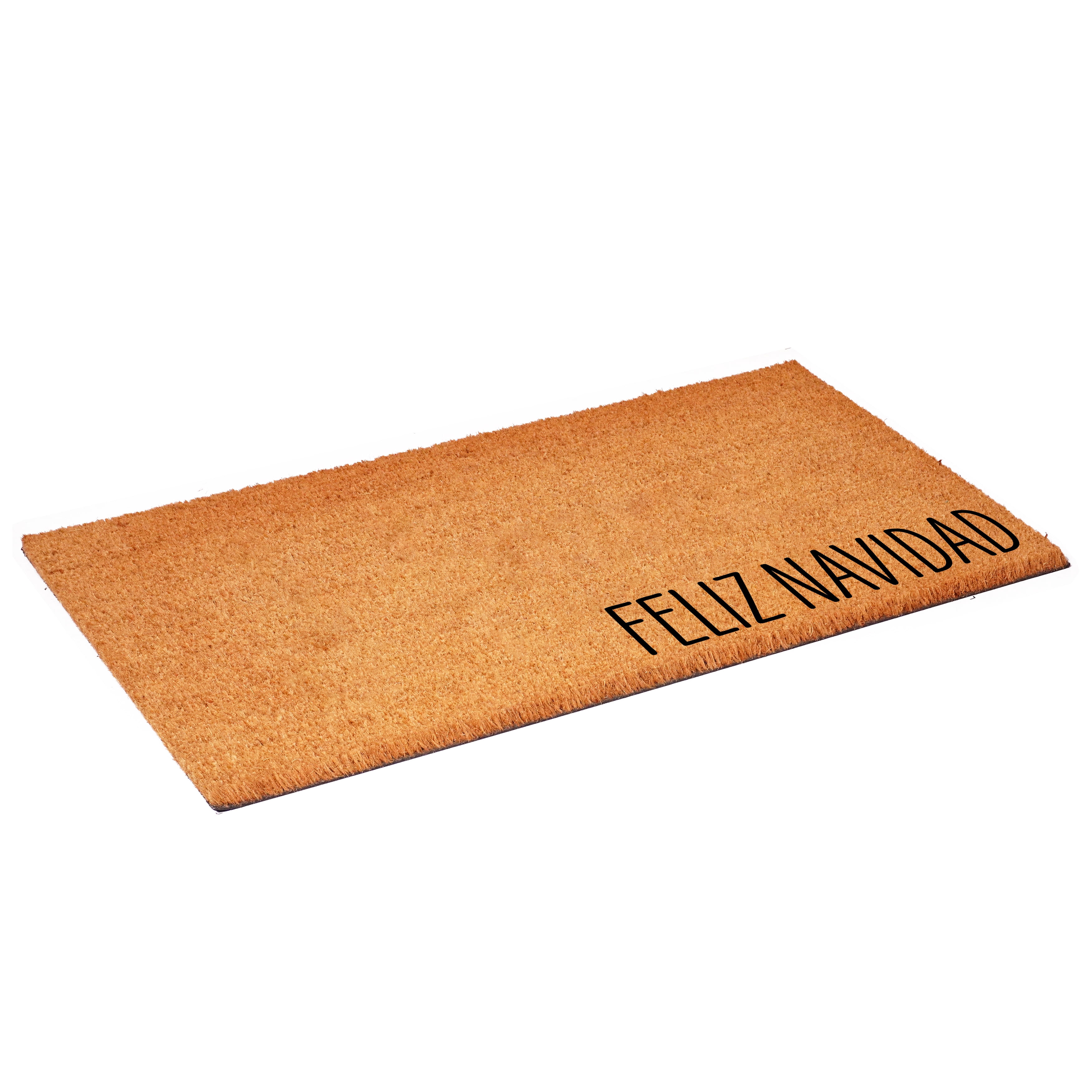 Calloway Mills 112932436 Feliz Navidad Doormat 24" x 36"