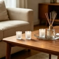 thumbnail image 6 of Hosley Frosted Glass Votive Candle Holder Set, Set of 24, 6 of 12