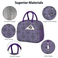 thumbnail image 4 of Lunch Bag Lunch Box for Women Reusable Insulated Lunch Bags,Water-Resistant Gothic Cooler Lunch Tote Bag, Large Capacity for Work Travel Picnic, 4 of 6