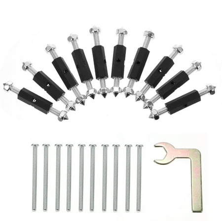 

NUOLUX 10pcs Junction Box Cassette Repair Device with 10pcs Screws and 1pc Spanner