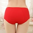thumbnail image 3 of Breathe Cotton Brief Underwear for Women Mid-Rise Floral Postpartum Hipster Ladies Lace Panties Girls Full Coverage Briefs Cotton Stretch Briefs, 3 of 6