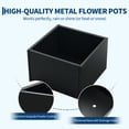 thumbnail image 5 of Extra Long Metal Planter Box with Drainage Holes，Home Outdoor Raised Garden Bed, Heavy Duty Steel Rectangular Planter, 5 of 8
