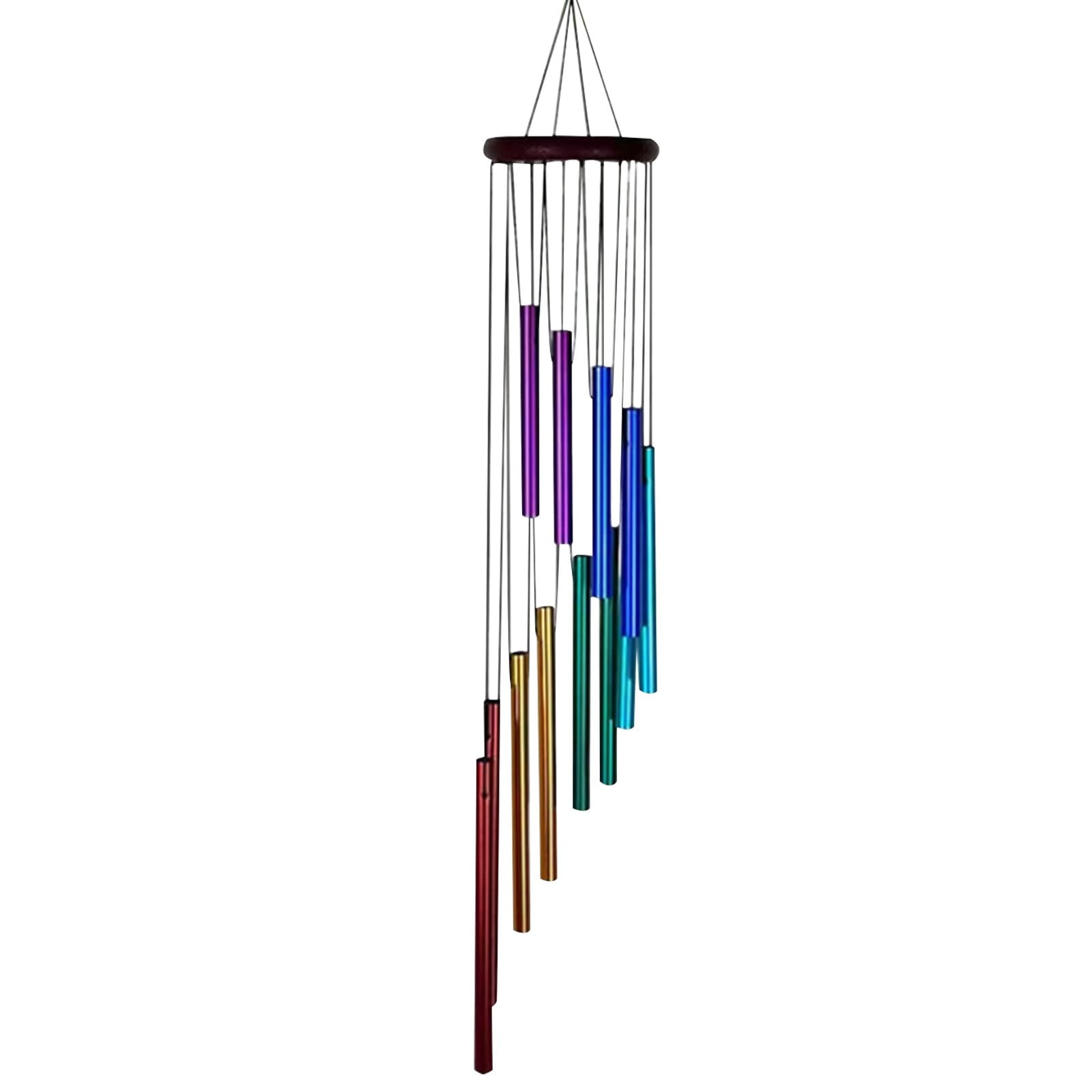Aluminum Tube Wind Chimes for Outside – 12 Classic Tuned Music Tubes,Outdoor Waterproof Hanging Decor for Garden Patio Terrace Balcony,Sympathy Gift